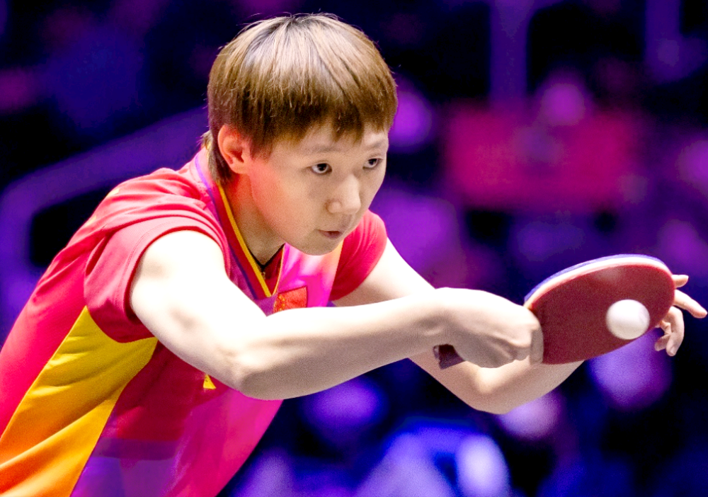 蓝狮娱乐:乒乓球澳门世界杯:王曼昱4-2淘汰张本美和,日本女单全军覆没