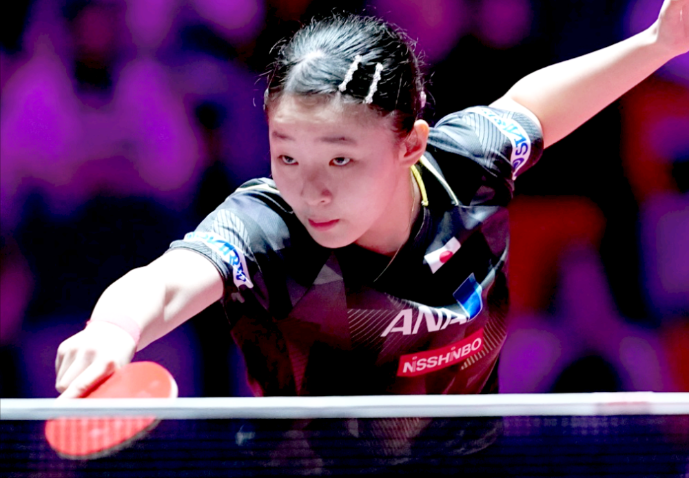 蓝狮娱乐:乒乓球澳门世界杯:王曼昱4-2淘汰张本美和,日本女单全军覆没